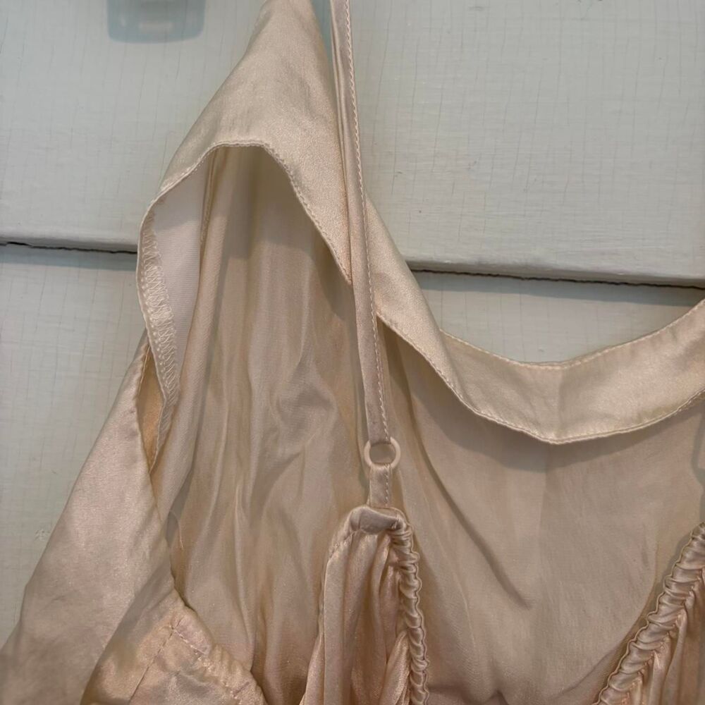 Sundance Women's Cream Silk cami summer chic - Picture 8 of 8